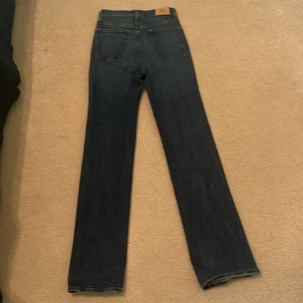 NWOT Edwin Marli Wide leg Jean, High Rise